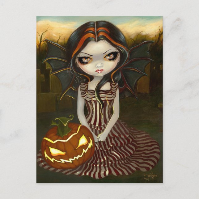 "Halloween Twilight" Postkarte (Vorderseite)