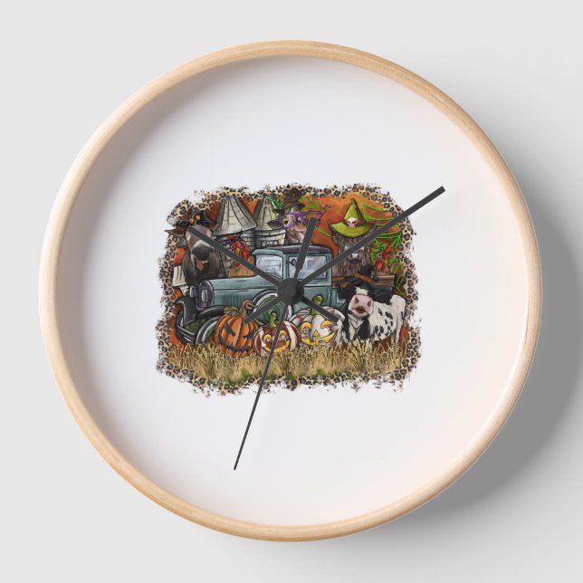 Halloween Uhr (Vorderseite)