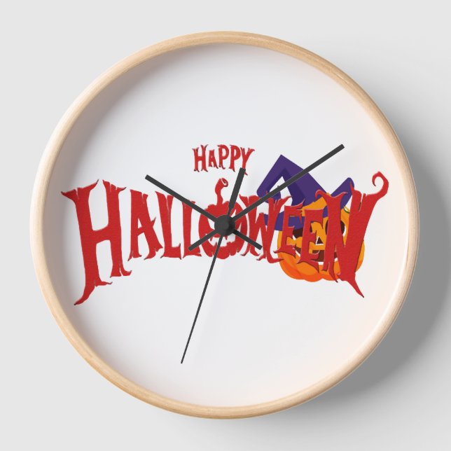 halloween uhr (Vorderseite)