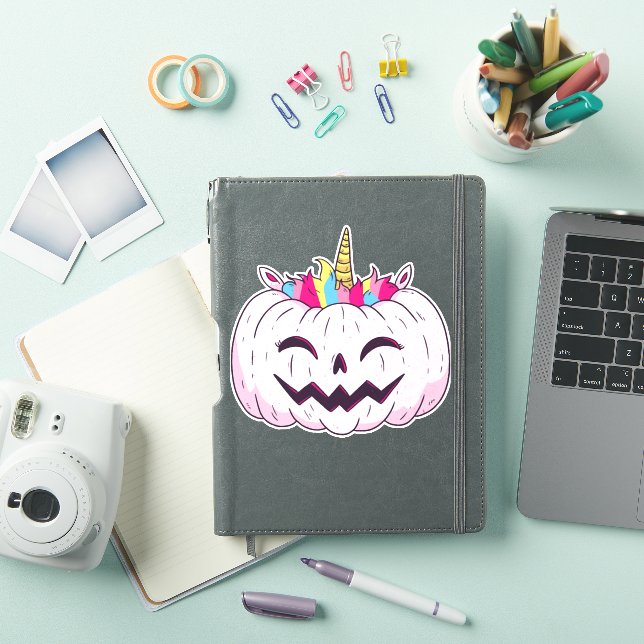 Halloween Unicorn Aufkleber (iPad Hülle)
