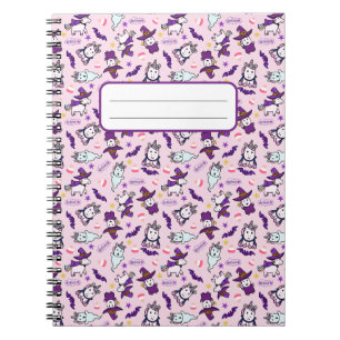 Halloween Unicorns Notizblock