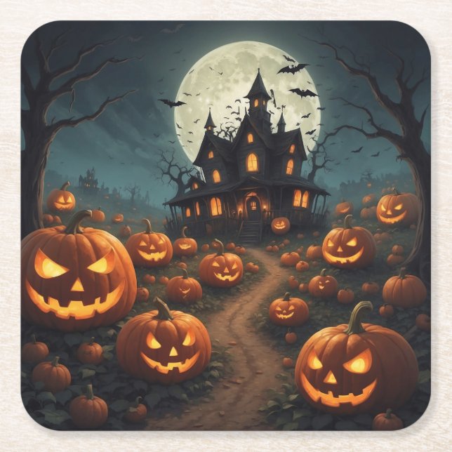 halloween Untersetzer (Vorderseite)