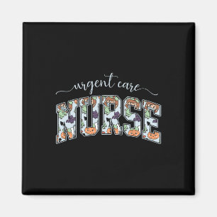 Halloween Urgent Care Krankenschwester Retro Mini- Magnet
