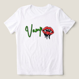 Halloween Vamp-Shirt für Damen Tri-Blend Shirt