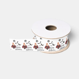Halloween Vampire Bunny Ribbon Ripsband