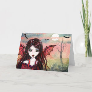 Halloween Vampire Card von Molly Harrison Karte