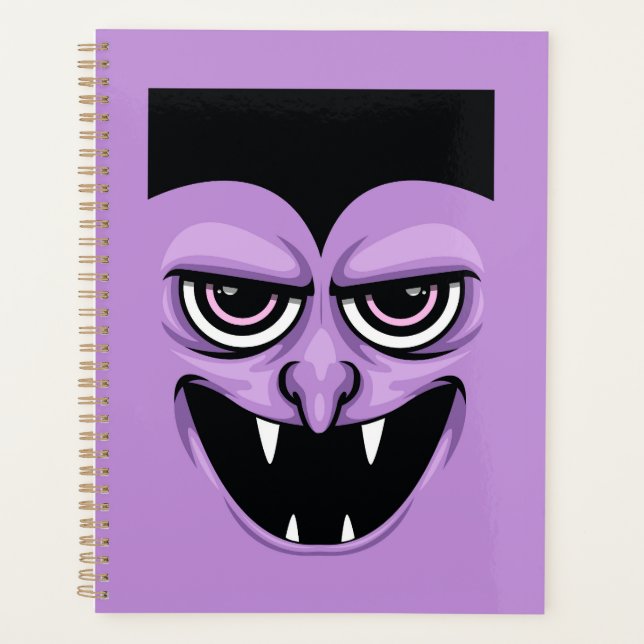 Halloween Vampire Planer (Vorderseite)