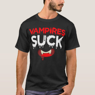 Halloween Vampire Redewendungen Creepy Werewolf Bl T-Shirt