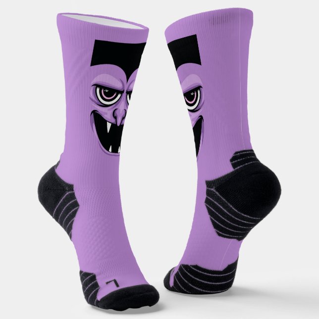 Halloween Vampire Socken (Gewinkelt)