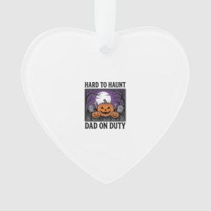 Halloween-Vater-Shirt Schwer Zu Heimsuchen Lustige Ornament
