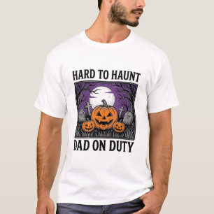 Halloween-Vater-Shirt Schwer Zu Heuern Lustiger Va T-Shirt