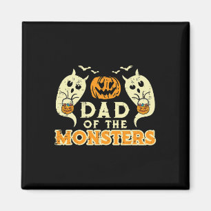 Halloween-Vater von Monstern Funny-Familienkostüm Magnet