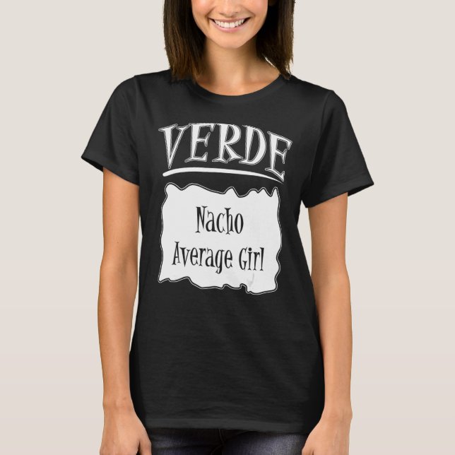 Halloween VERDE Hot Packet Halloween Taco Costum T-Shirt (Vorderseite)