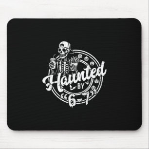 Halloween Verflucht 67 Six Seven Meme 1 (2) Mousepad
