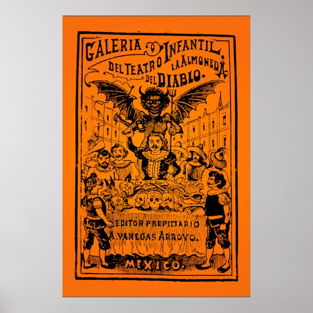 HALLOWEEN VERKAUF! La Almoned del Diablo (Posada) Poster (Vorne)