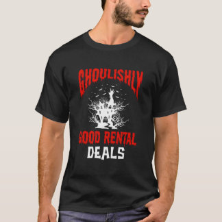 Halloween Vermieter Mieter Immobilienmakler Kunde T-Shirt