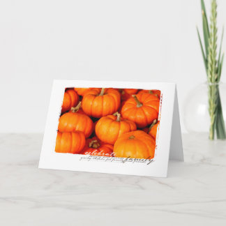 Halloween verrottete heraus Kürbis Karte