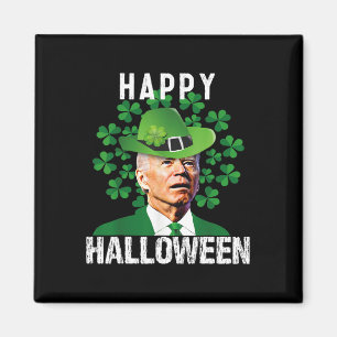 Halloween verwirrt lustig Joe Biden St Patricks Da Magnet