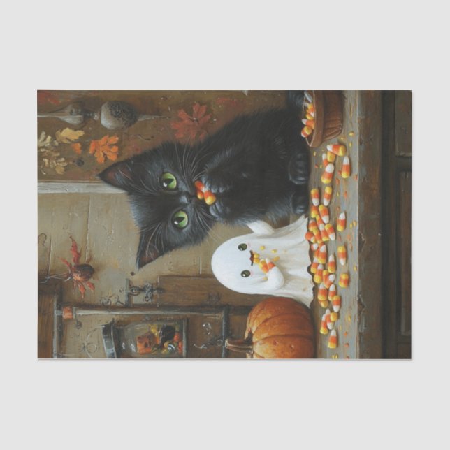 Halloween Vibes6 Seidenpapier (Vorderseite)