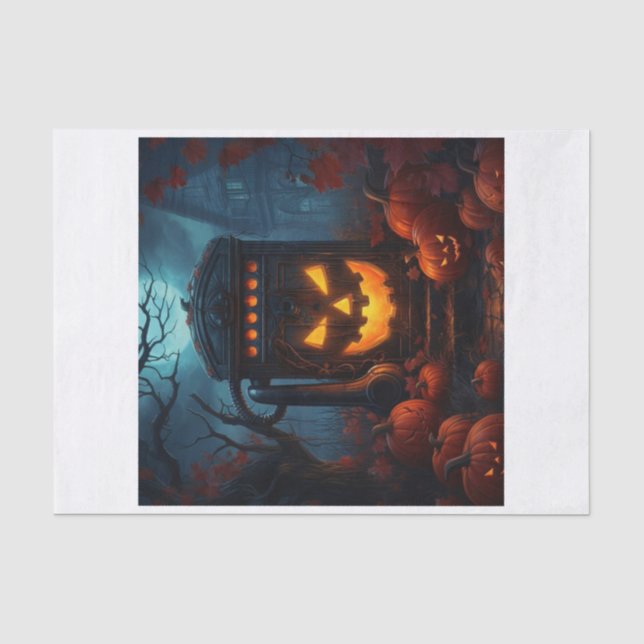 Halloween Vibes9 Seidenpapier (Vorderseite)