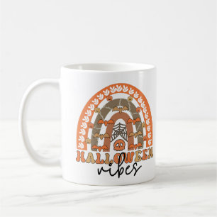 Halloween Vibes Boho Rainbow Fall Halloween Kaffeetasse