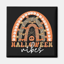 Halloween Vibes Boho Regenbogen Fall Spooky