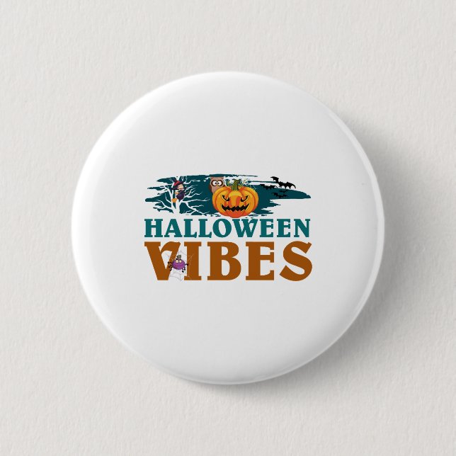 Halloween Vibes        Button (Vorderseite)