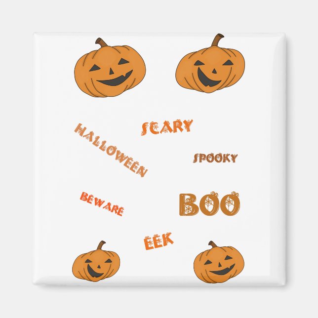Halloween Vibes Magnet (Vorne)