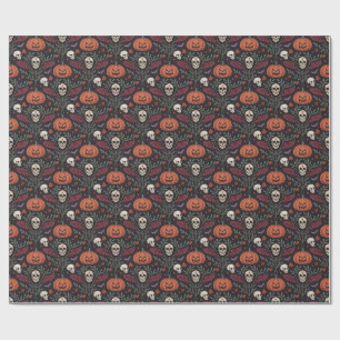 Halloween Vibes Pattern Geschenkpapier