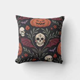 Halloween Vibes Pattern Kissen