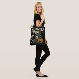 Halloween Vibes Sensenmann - Schwarz Tasche