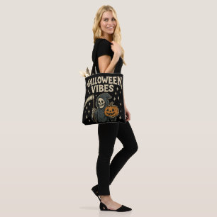 Halloween Vibes Sensenmann - Schwarz Tasche