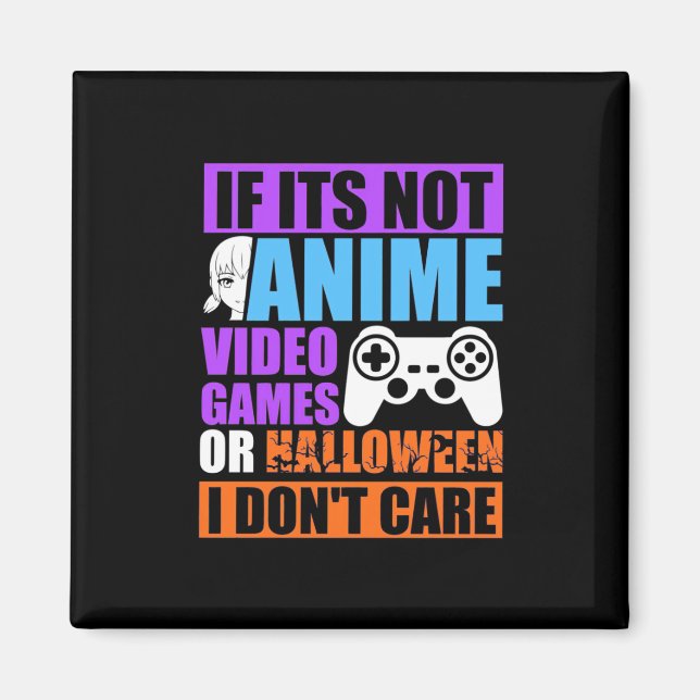 Halloween-Videospiele Magnet (Vorne)