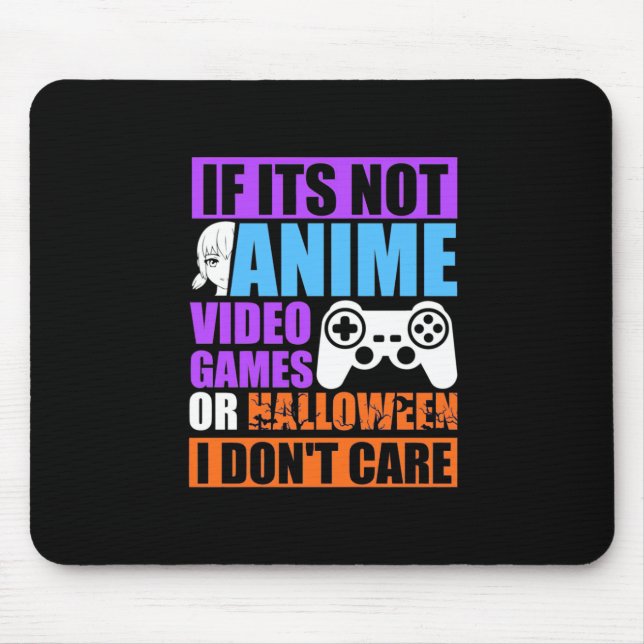Halloween-Videospiele Mousepad (Vorne)