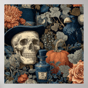 Halloween Viktorianisch Poster