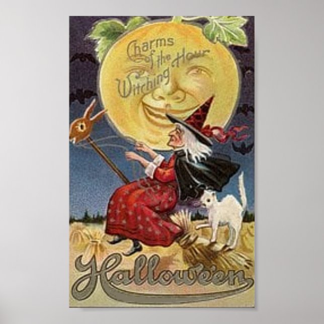 Halloween Vintag Poster (Vorne)