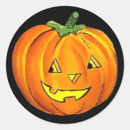Halloween Vintag Pumpkin Sticker
