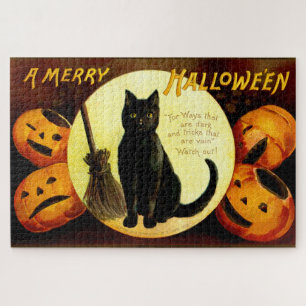 Halloween Vintage-Katze