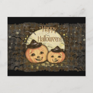 Halloween Vintage Postkarte