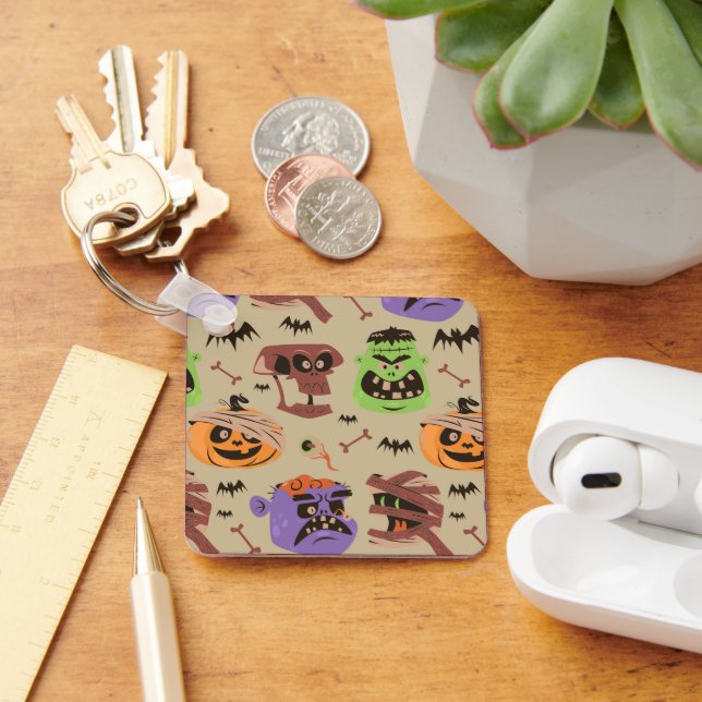 Halloween Vintager Schlüsselanhänger (Schreibtisch)