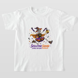Halloween-VIP-Skelett-Trupp-Grafik T-Shirt