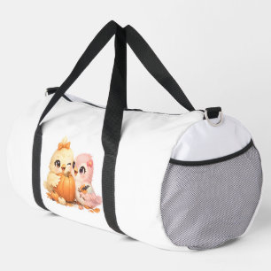 Halloween-Vogelfreunde-Reise-Duffel-Tasche Duffle Bag