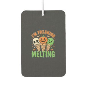 Halloween völlig schmelzendes Eis Autolufterfrischer