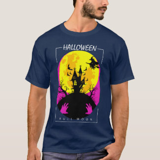 Halloween-Vollmond-Horror-Halloween-Kostüm-Geschen T-Shirt