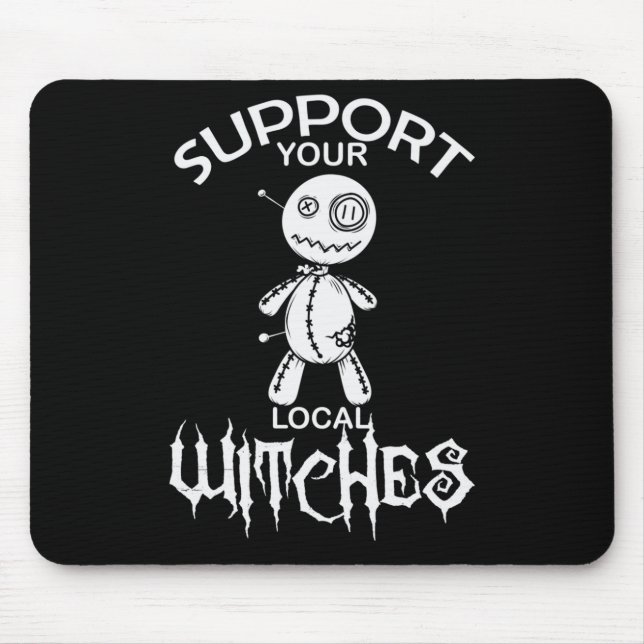Halloween Voodoo Puppe "Unterstützen Sie Ihre loka Mousepad (Vorne)
