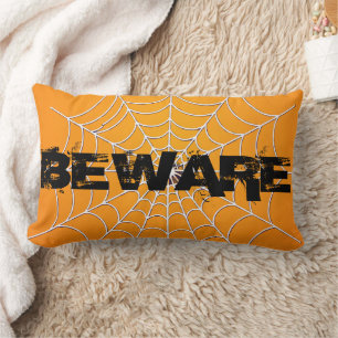Halloween Vorsicht Lendenkissen