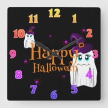 Halloween Wall Clock