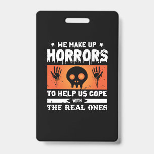 Halloween We Make Up Horrors Ausweis
