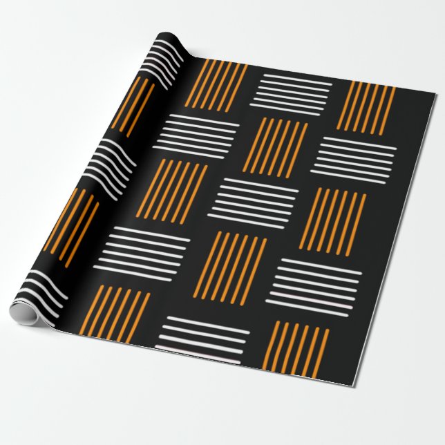 Halloween Weave Geschenkpapier (Ungerollt)