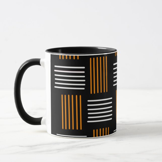 Halloween Weave Tasse (Links)